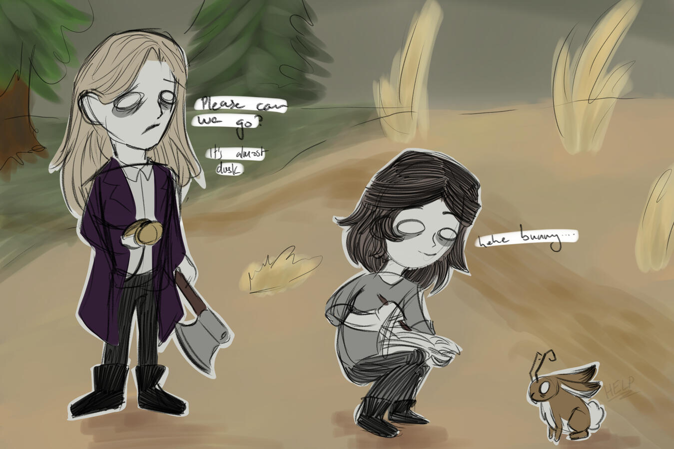 Semi Don't Starve: Animatic Style